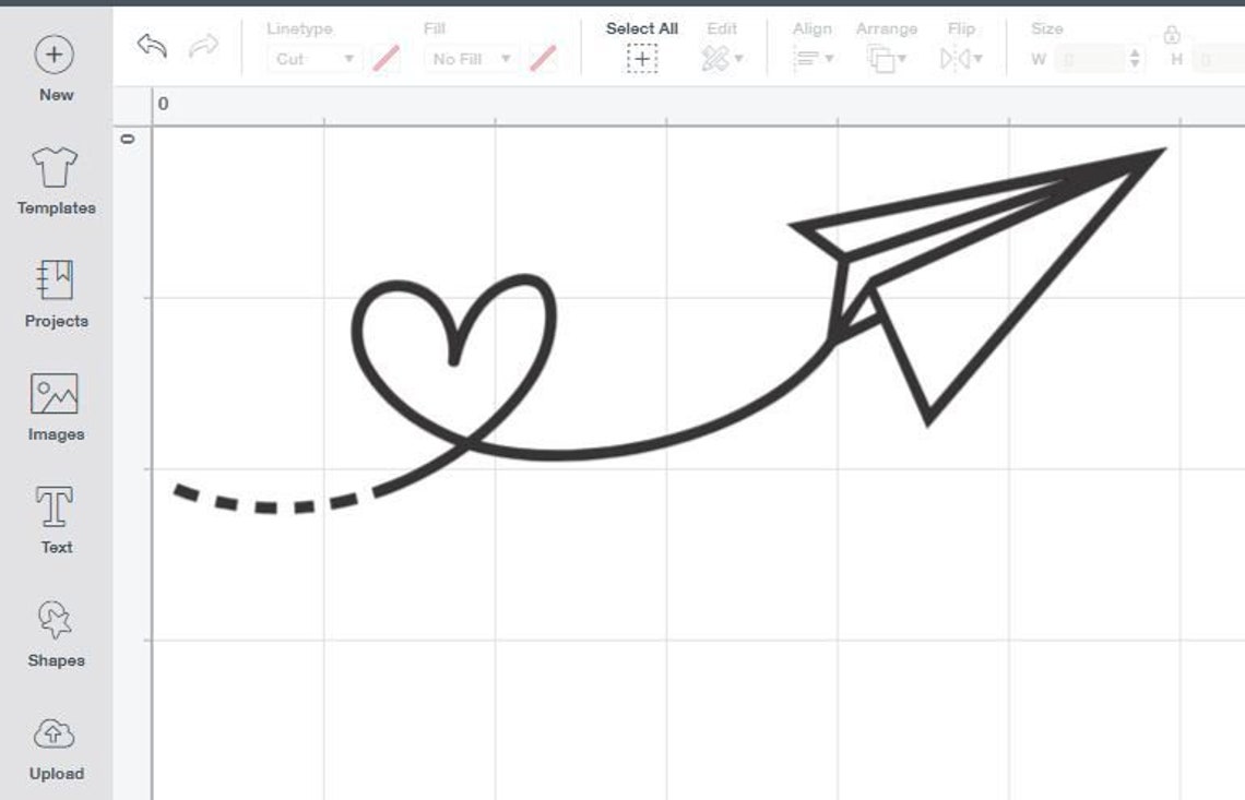 Paper airplane heart svg cricut tshirt design shirt clip art Etsy