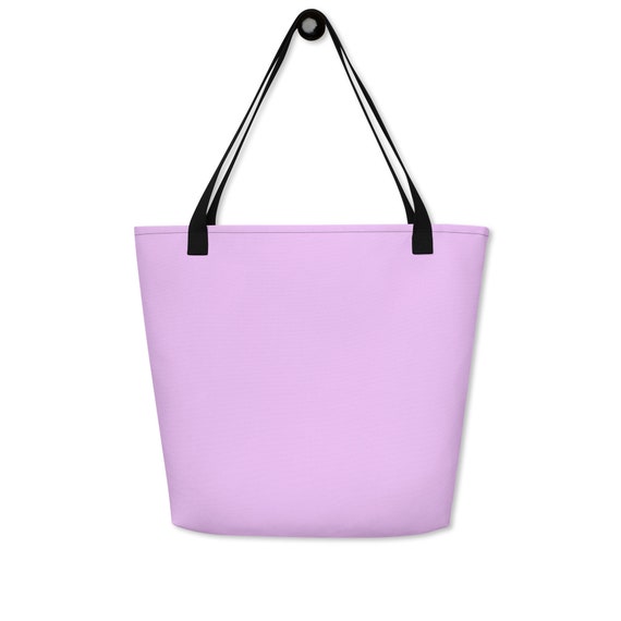 Light Lavender Large Tote Bag