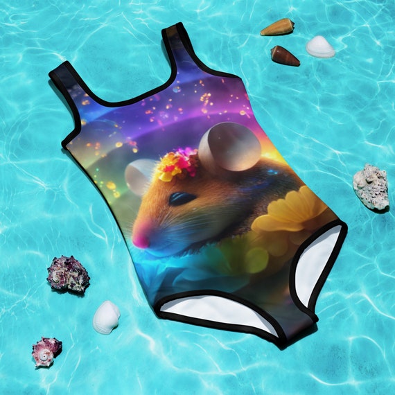 Rainbow Mouse Kids Swimsuit