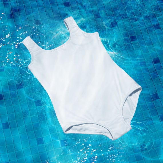 White Youth Swimsuit