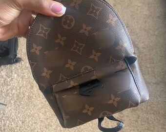 louis vuitton backpack etsy