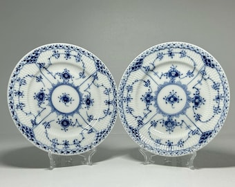 ロイヤルコペンハーゲンのブルーフルーテッドハーフレース8インチミニ