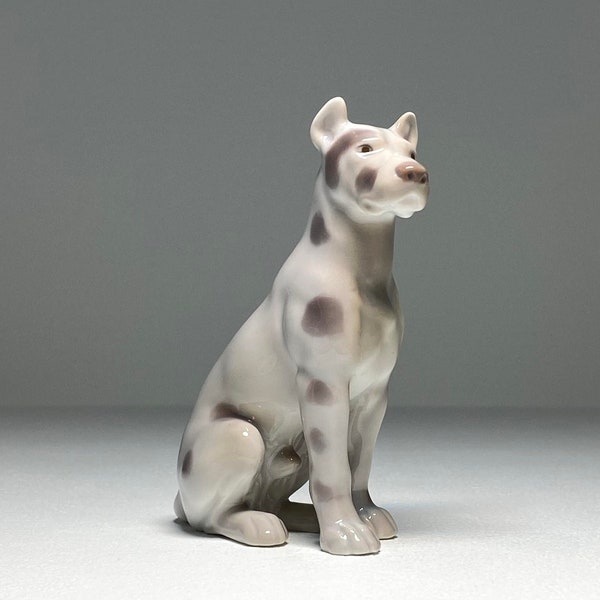 Bing & Grondahl Porcelain Figurine #2189 Great Dane, Bing and Grøndahl Dog Figurine by Svend Jespersen, Bing and Grondahl Puppy