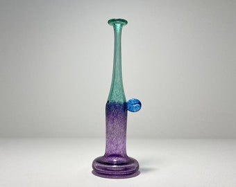 Kosta Boda Bertil Vallien Art Glass Vase #48174 &#39;Wind Pipes&#39;, Bertil Vallien Kosta Boda 48174 Vase, Bertil Vallien Wind Pipes Vase