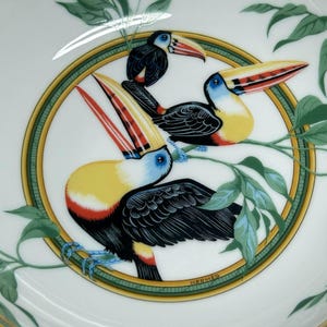 Hermès - Coffee set - Porcelain - Hermès Limoges Toucans - auction online