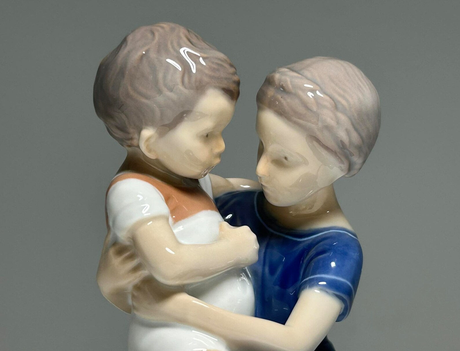Bing & Grondahl Porcelain Figurine # 1568 Brother and Sister Love, Bing ...