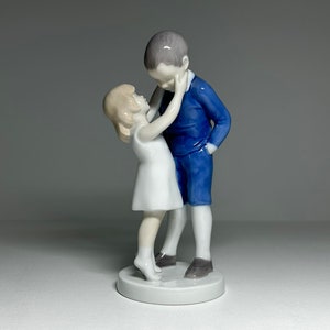 Bing and Grondahl Figurine #1781 &#39;Beloved Big Brother&#39;, Bing and Grøndahl Boy and Girl Porcelain Figurine, B&G Figurine No. 1781