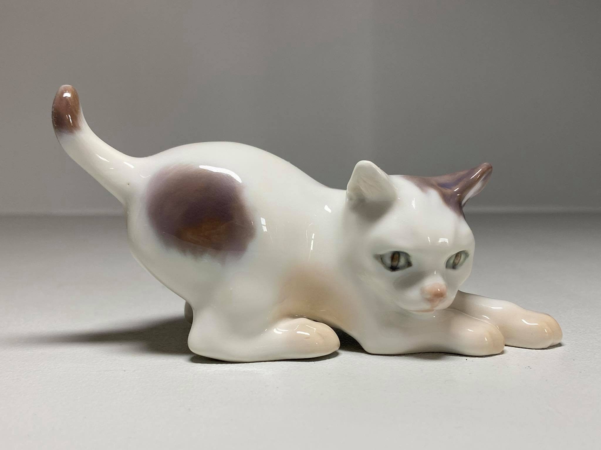 DahlJensen DJ Denmark Vintage Porzellan Kätzchen Figur Jens Etsy