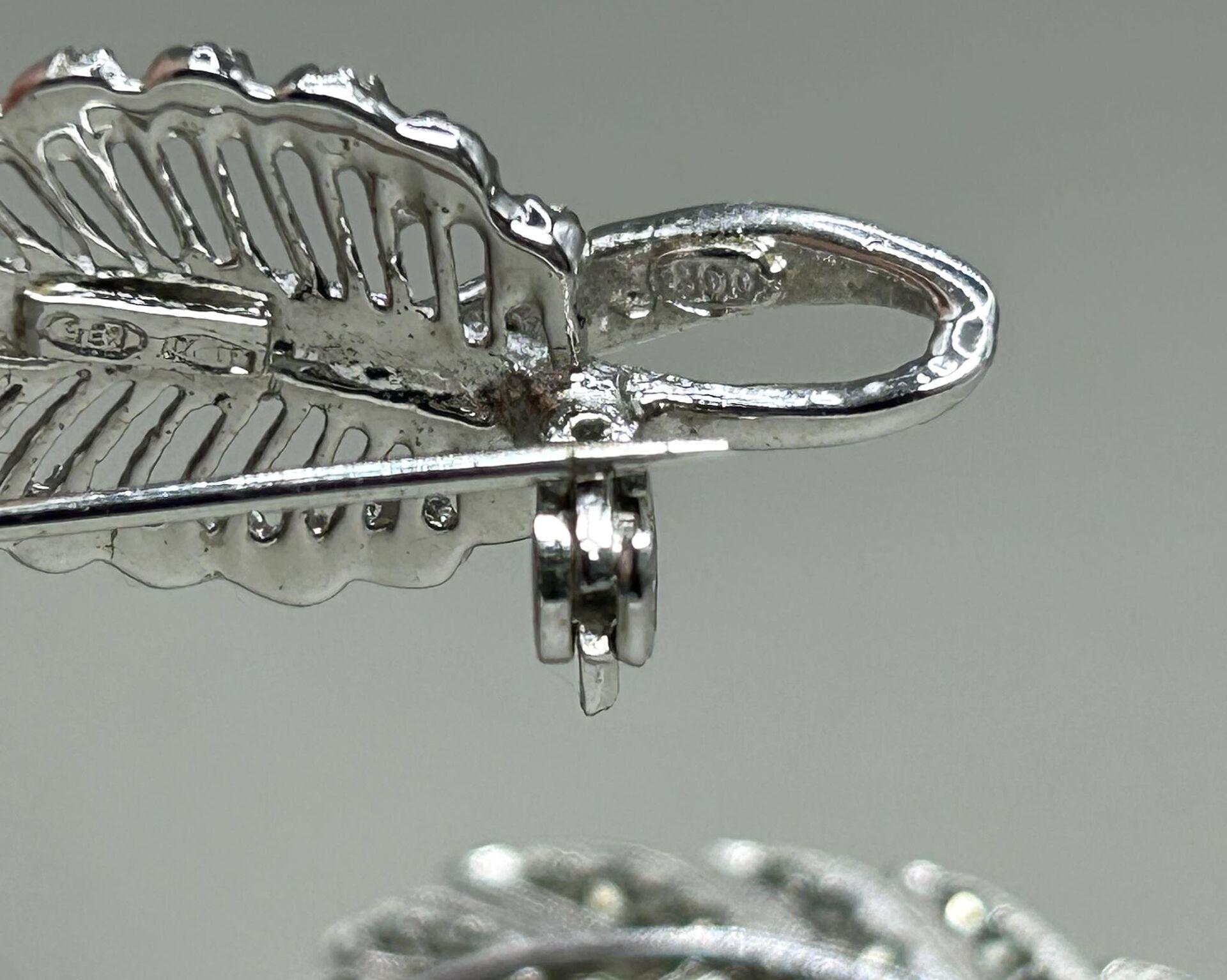 BROCHE EN ARGENT MASSIF - Élégante Et Vintage - 2,8 X 2,2 Cm, 2,4 G