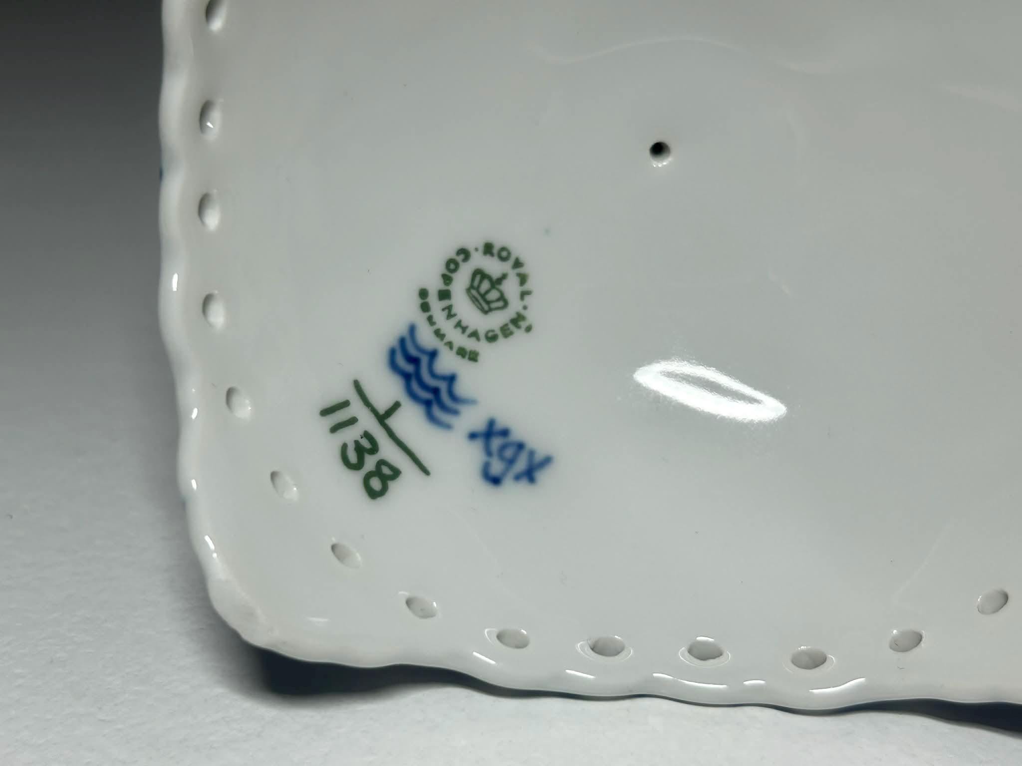 ロイヤルコペンハーゲン ブルーフルーテッド フルレース キャンドル