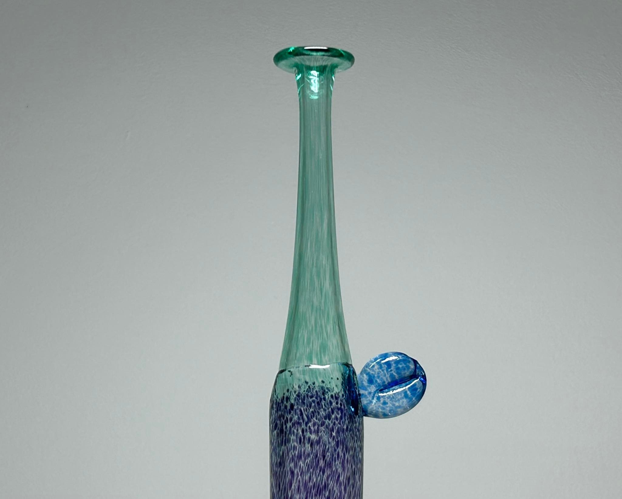 Kosta Boda Bertil Vallien Art Glass Vase #48174 'wind Pipes Kosta Boda Bertil Vallien Art Glass Vase #48174 'wind Pipes