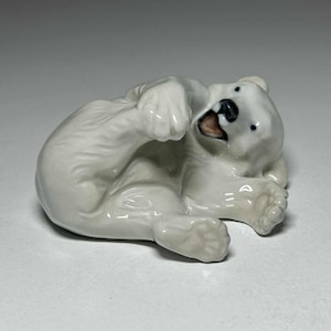 Royal Copenhagen Porcelain Figurine #729 Polar Bear, Royal Copenhagen Polar Bear Figurine by Knud Kyhn