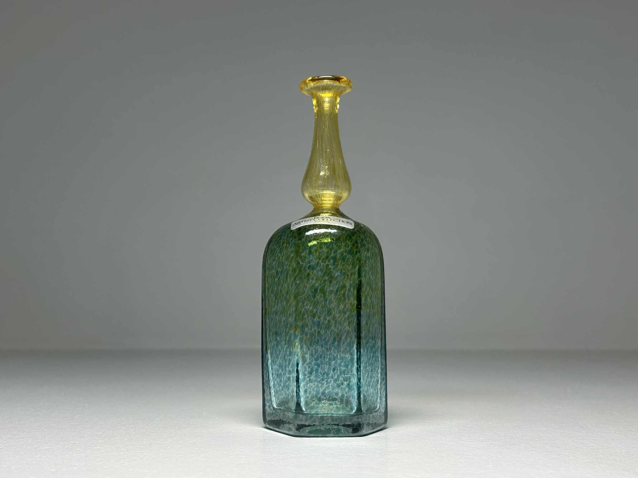 Boda グラスボトル B. Vallien Kosta Boda, Bertil Vallien Glass Bowl 