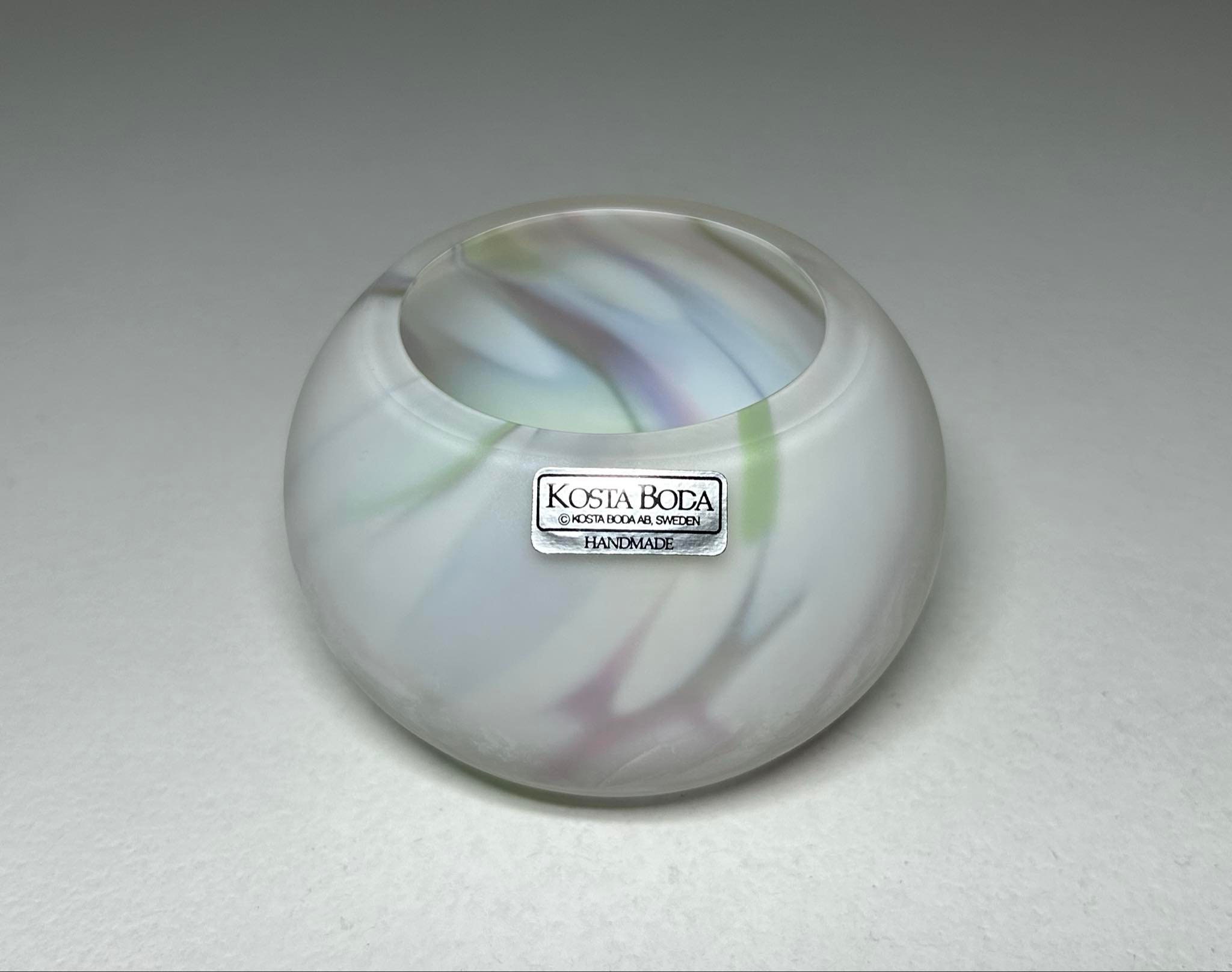 Kosta Boda Monica Backström 'zelda' Art Glass Bowl, Monica
