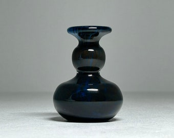 Kosta Boda Bertil Vallien Signed Art Glass Miniature Vase #0, Bertil Vallien Boda Miniature Vase No 0