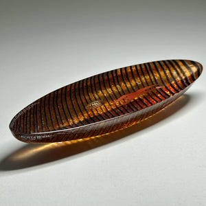 Kosta Boda Bertil Vallien Art Glass Boat Sculpture ”Journey” No 99312, Bertil Vallien Kosta Boda Sculpture #99312