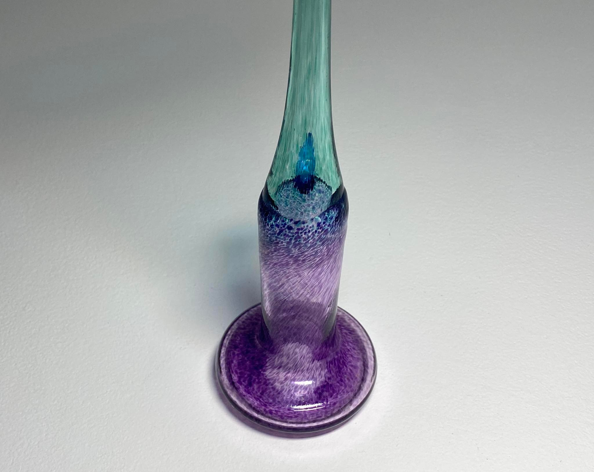 Kosta Boda Bertil Vallien アート ガラス花瓶 #48174 「Wind Pipes