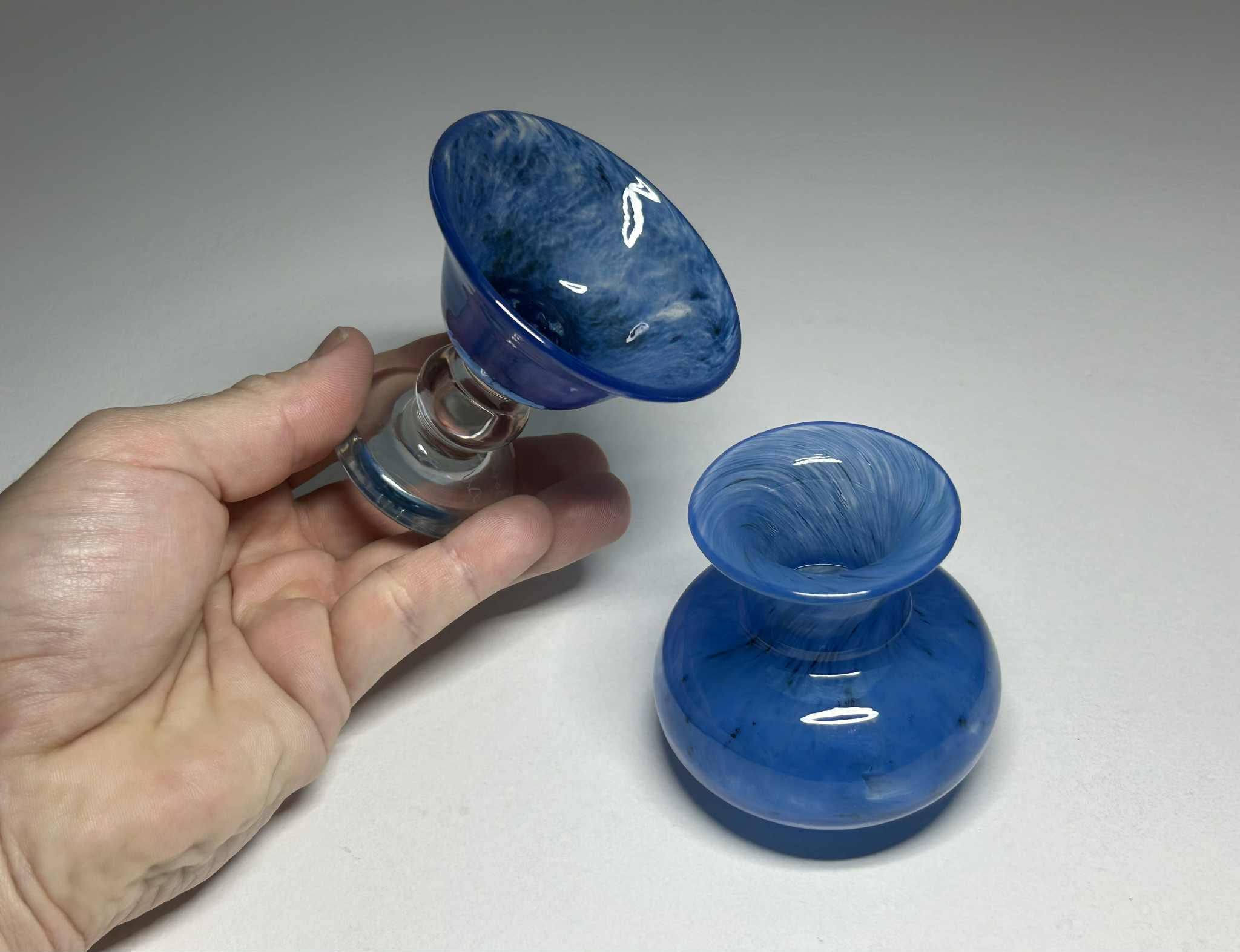 Kosta Boda Bertil Vallien サイン入りアート ガラス ミニチュア