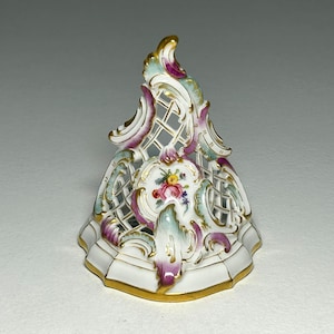 Antique KPM Berlin Germany Porcelain Wall Bracket, KPM Berlin Porcelain Decorative Wall Bracket, KPM Germany Wall Decoration