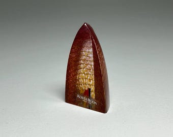 Kosta Boda Bertil Vallien Arte Vidrio Miniatura Halfboat "Stand Tall" Escultura No 99311, Bertil Vallien Kosta Boda Escultura #99311