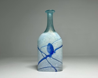 Kosta Boda Bertil Vallien アート ガラス花瓶 ''Rainbow''、Bertil