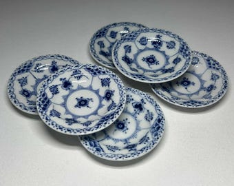 ロイヤルコペンハーゲンのブルーフルーテッドハーフレース8インチミニ