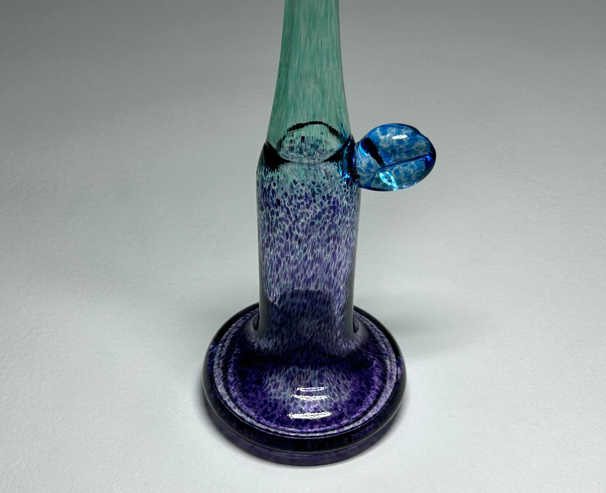 Kosta Boda Bertil Vallien Art Glass Vase #48174 'wind Pipes