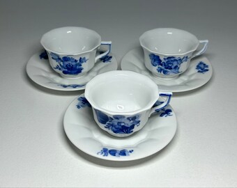 ロイヤルコペンハーゲン ブルーフラワー コーヒーセット 3個セット 10
