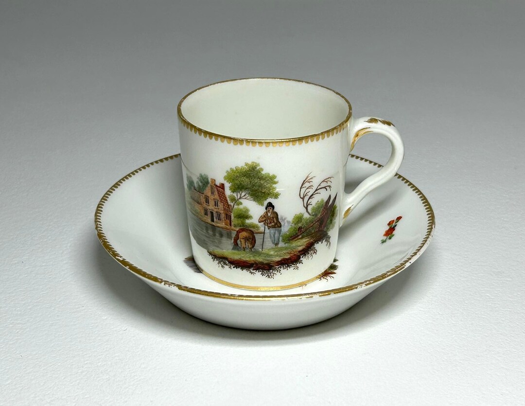 Rare Dutch Amstel Porcelain Coffee Set Amstel Cup and Saucer Etsy