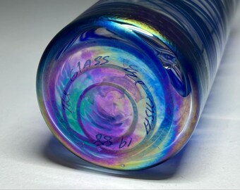 値下げ中！！　紫と金のガラス瓶　異国情緒溢れるファンタジーグラス　骨董　アート 値下げ中！！ 紫と金のガラス瓶 異国情緒溢れるファンタジーグラス