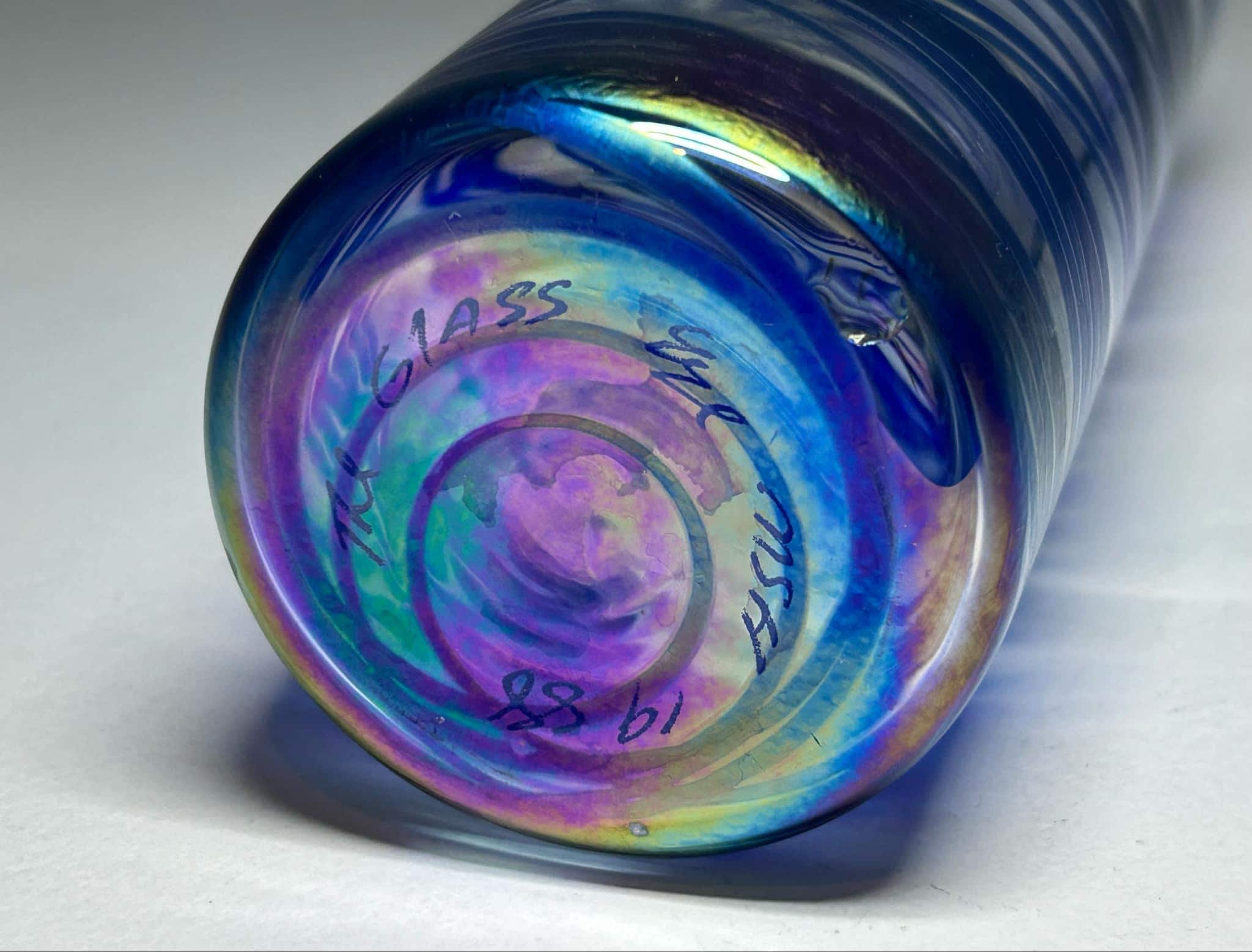 希少 1988年 グラス アイ スタジオ MSH マウント セント ヘレンズ 虹彩