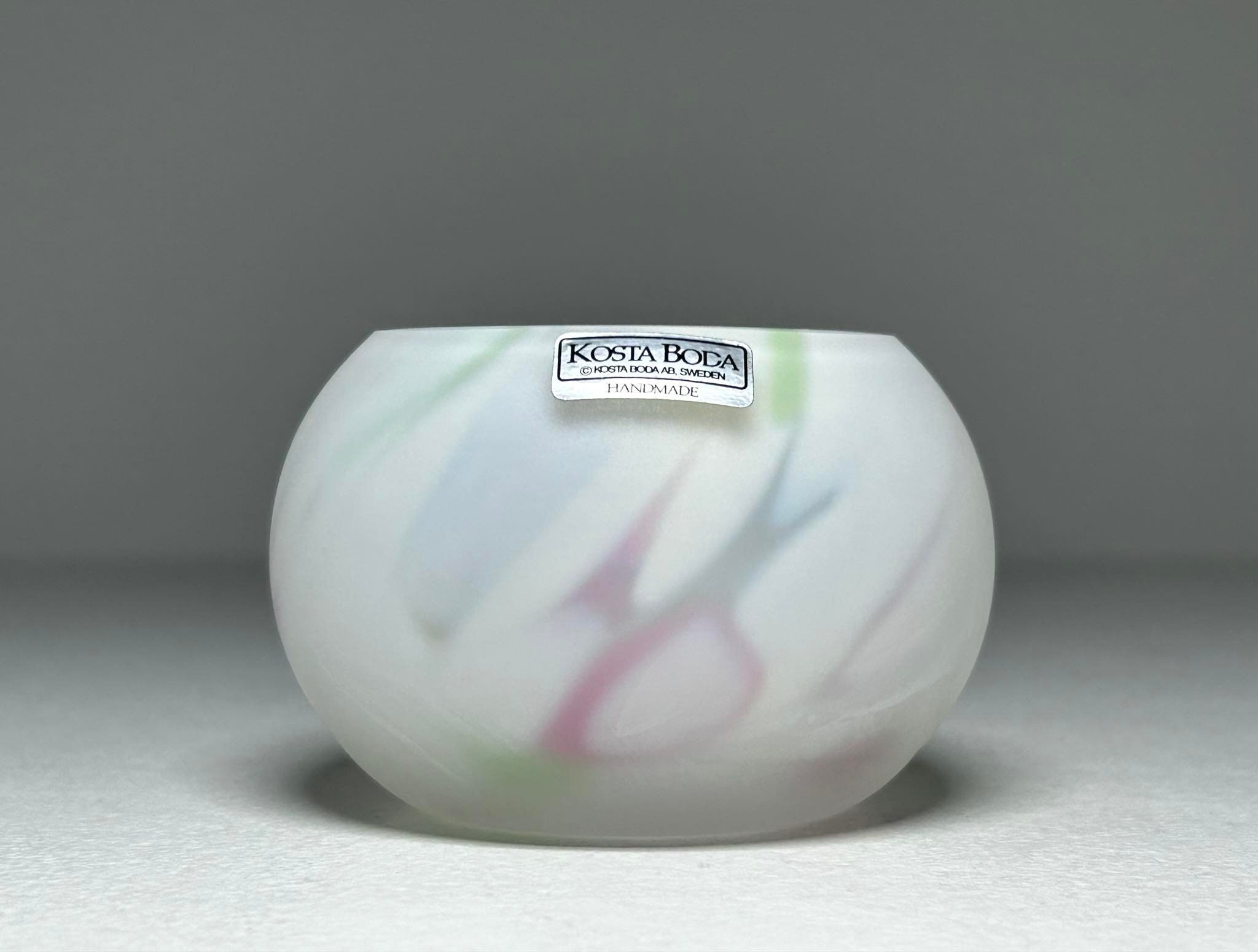 Kosta Boda Monica Backström 'zelda' Art Glass Bowl, Monica