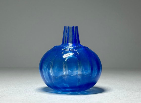 レア Kosta Boda Gunnel Sahlin アート ガラス花瓶 #89901、Gunnel 