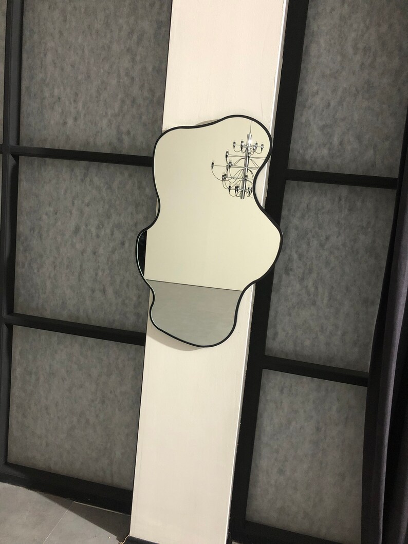 Asymmetrical Large Full Length Mirror for Wall Modern Etsy