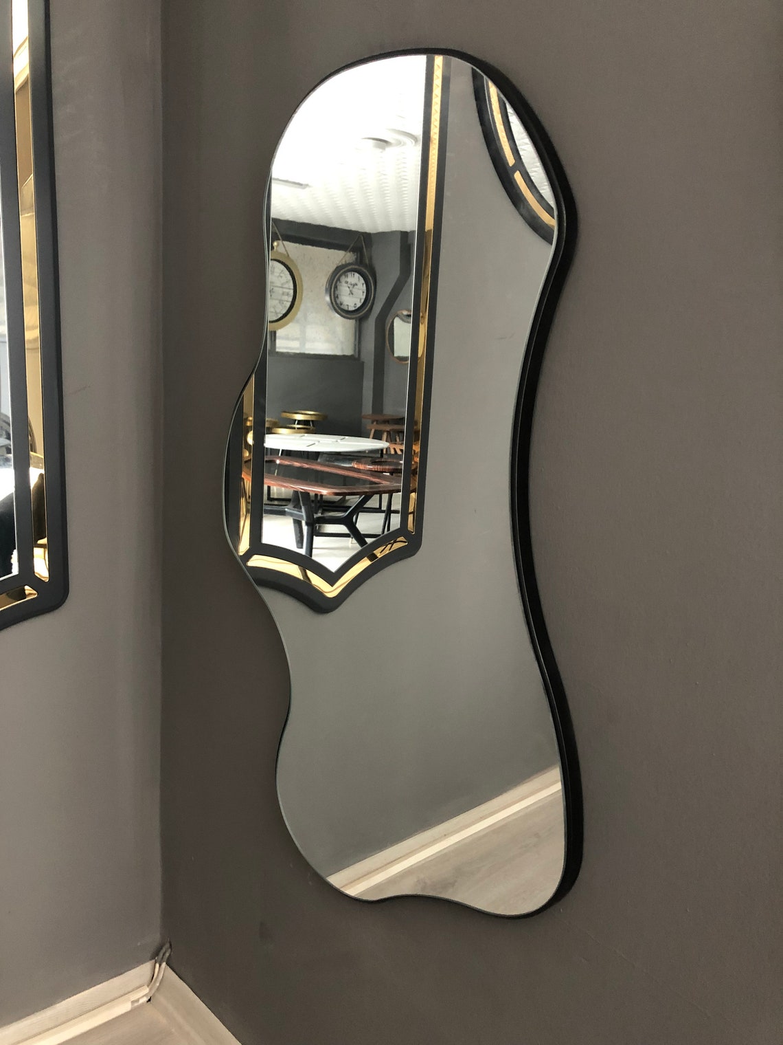 Asymmetrical Large Full Length Mirror /Irregular Shaped Etsy