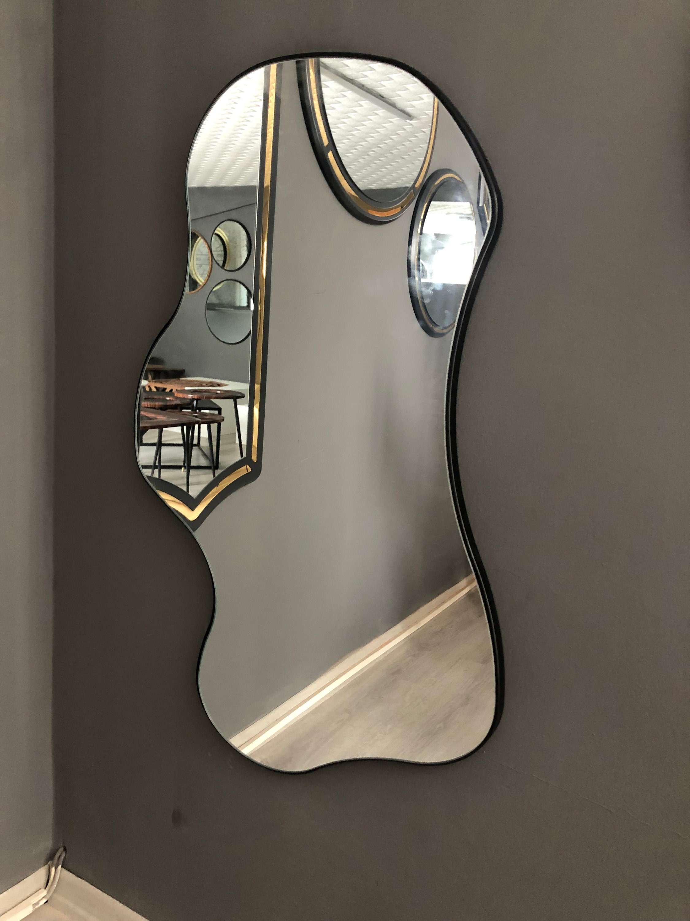 Asymmetrical Large Full Length Mirror /Irregular Shaped Etsy