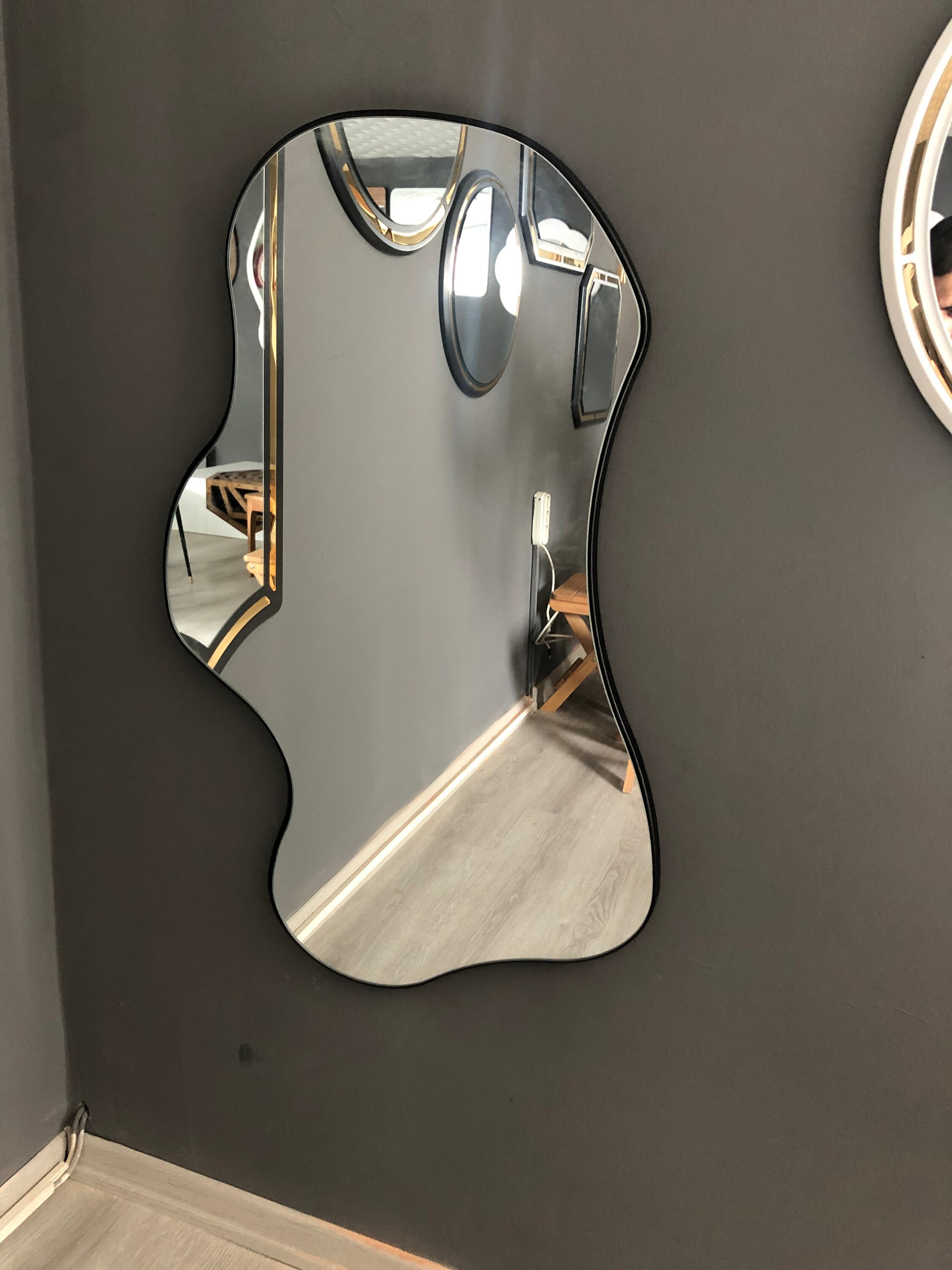 Asymmetrical Large Full Length Mirror /Irregular Shaped Etsy