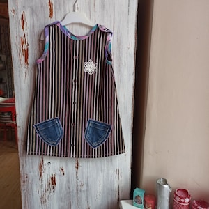 2-year-old 2-year-old girls dress in cotton