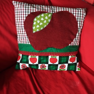&quot;Apple&quot; cushion cover