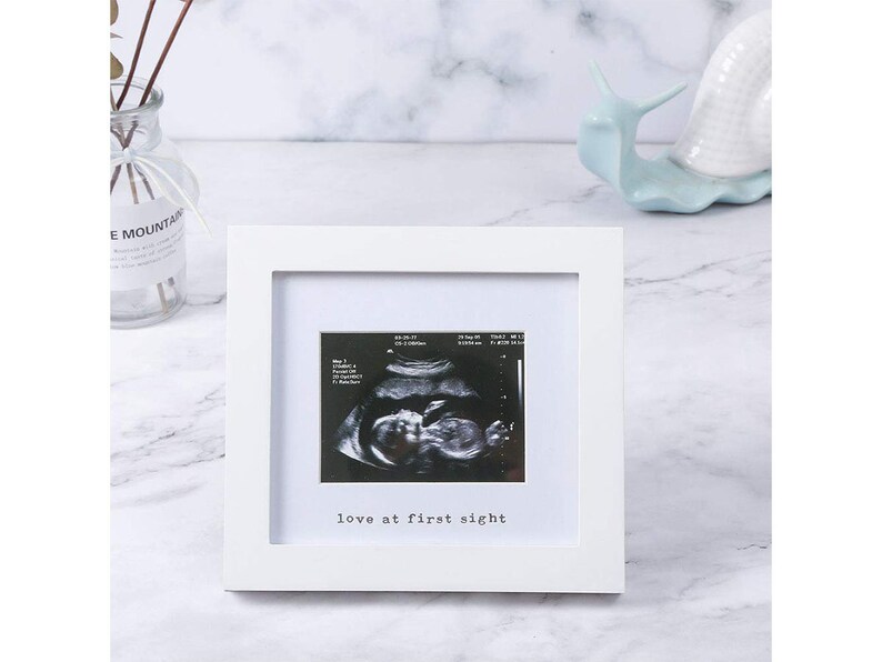 Baby Sonogram Photo Frame 1st Ultrasound Picture Frame Etsy