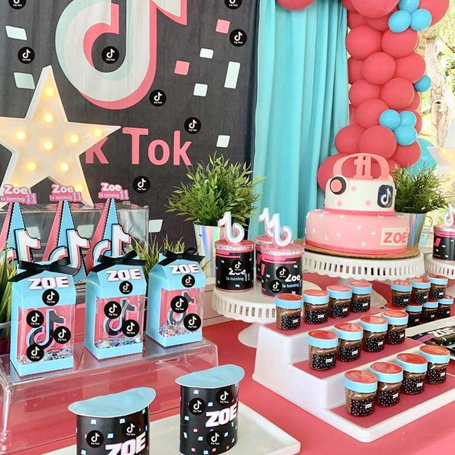 24 Pcs TikTok Balloons TikTok Party DecorationsPerfect for Etsy