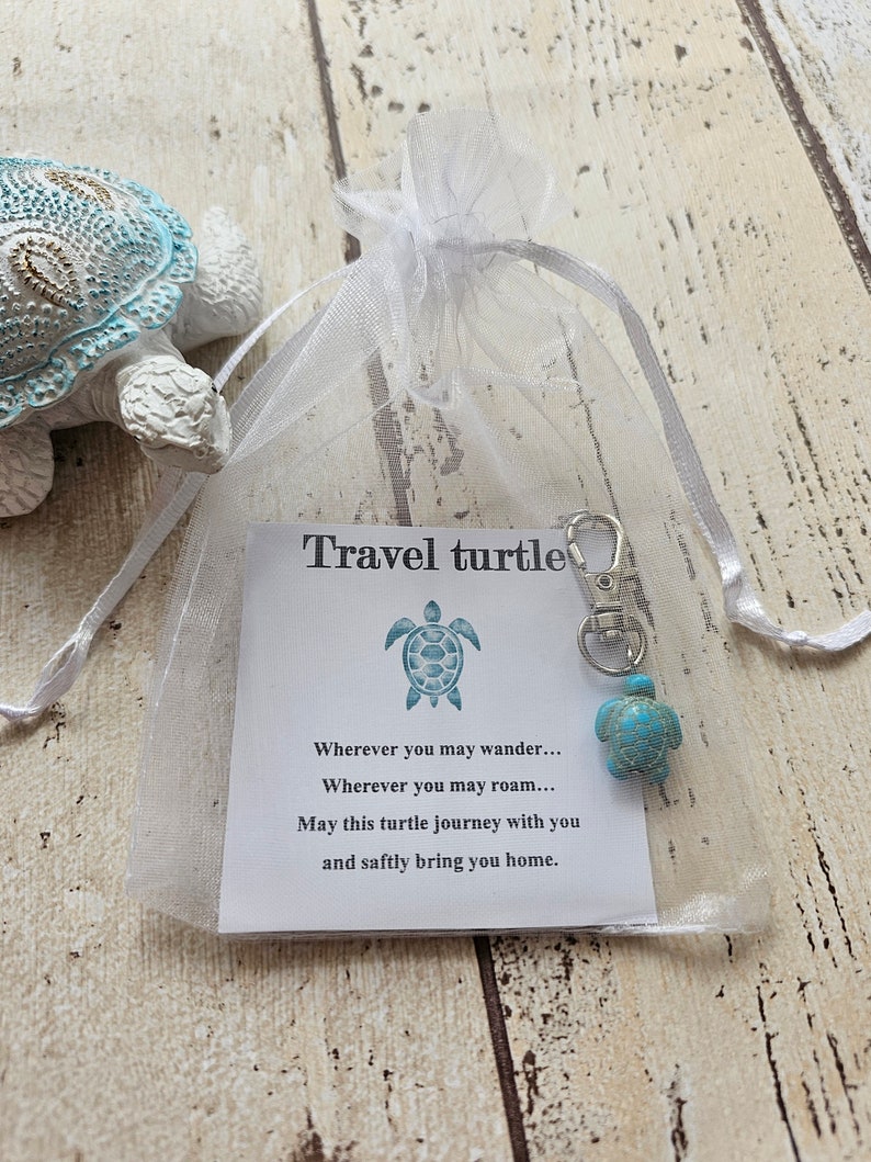 Travel Turtle, Schutzengel für die Reise, den Urlaub Bild 1