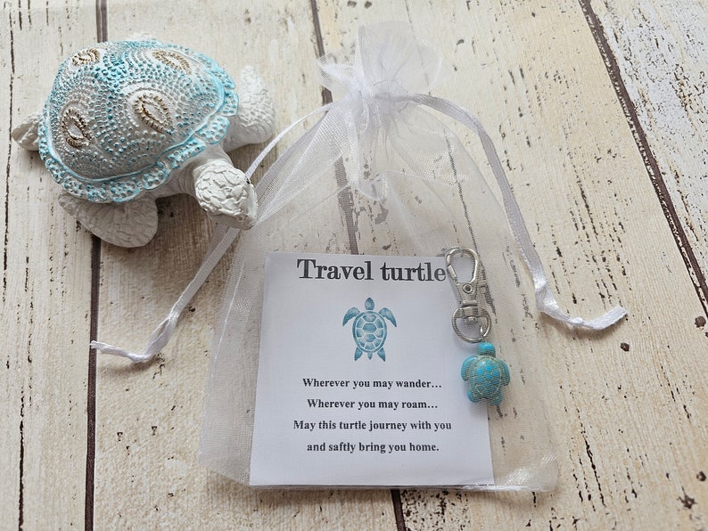 Travel Turtle, Schutzengel für die Reise, den Urlaub Bild 5
