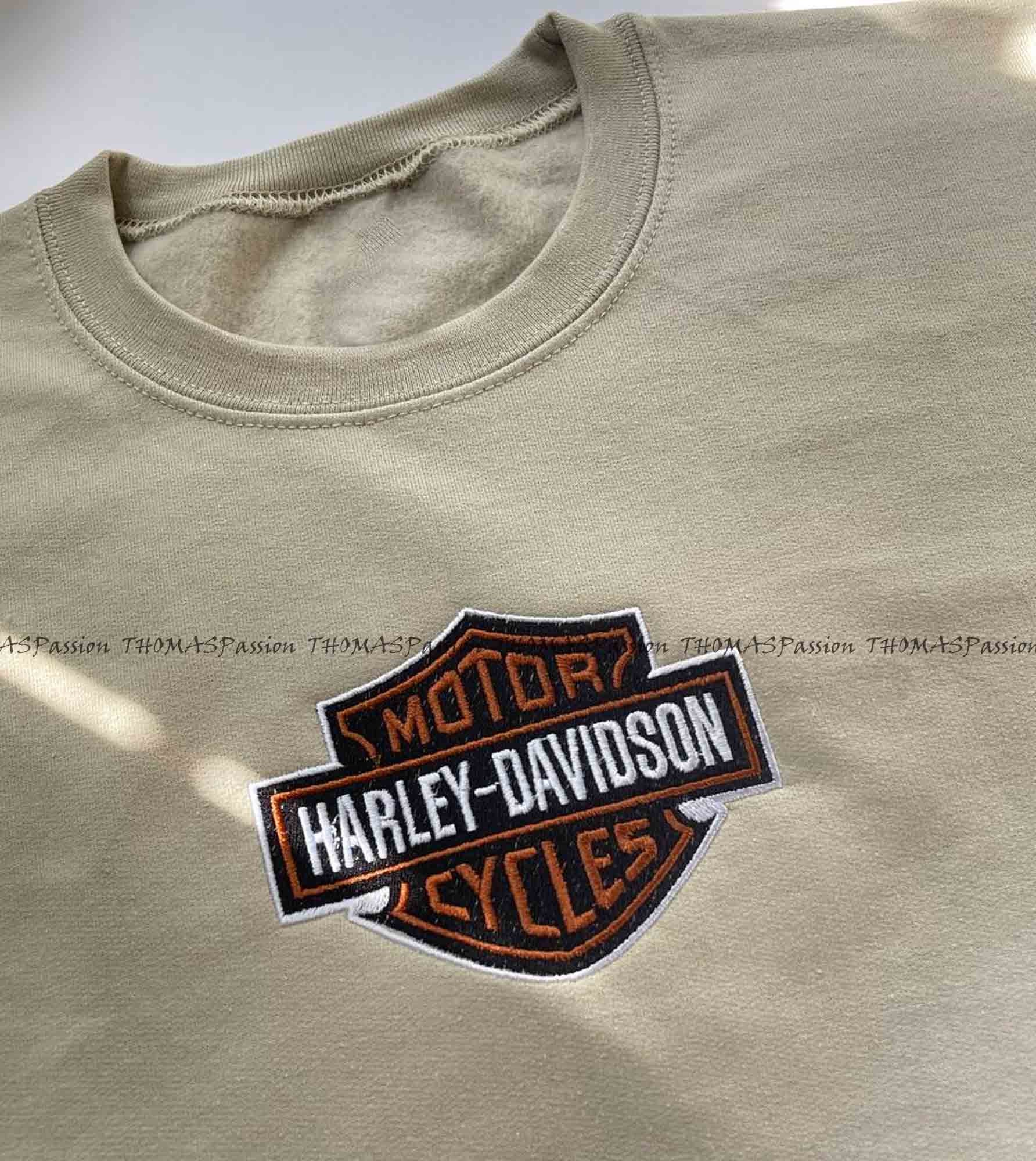 Harley Davidson Sweatshirt - Etsy