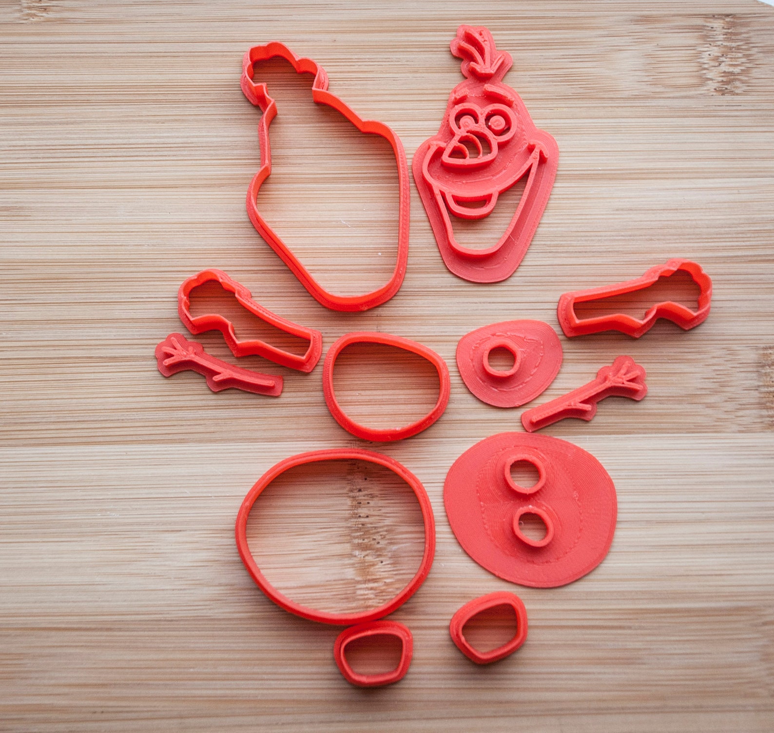Frozen Cookie Cutters. Olaf Etsy