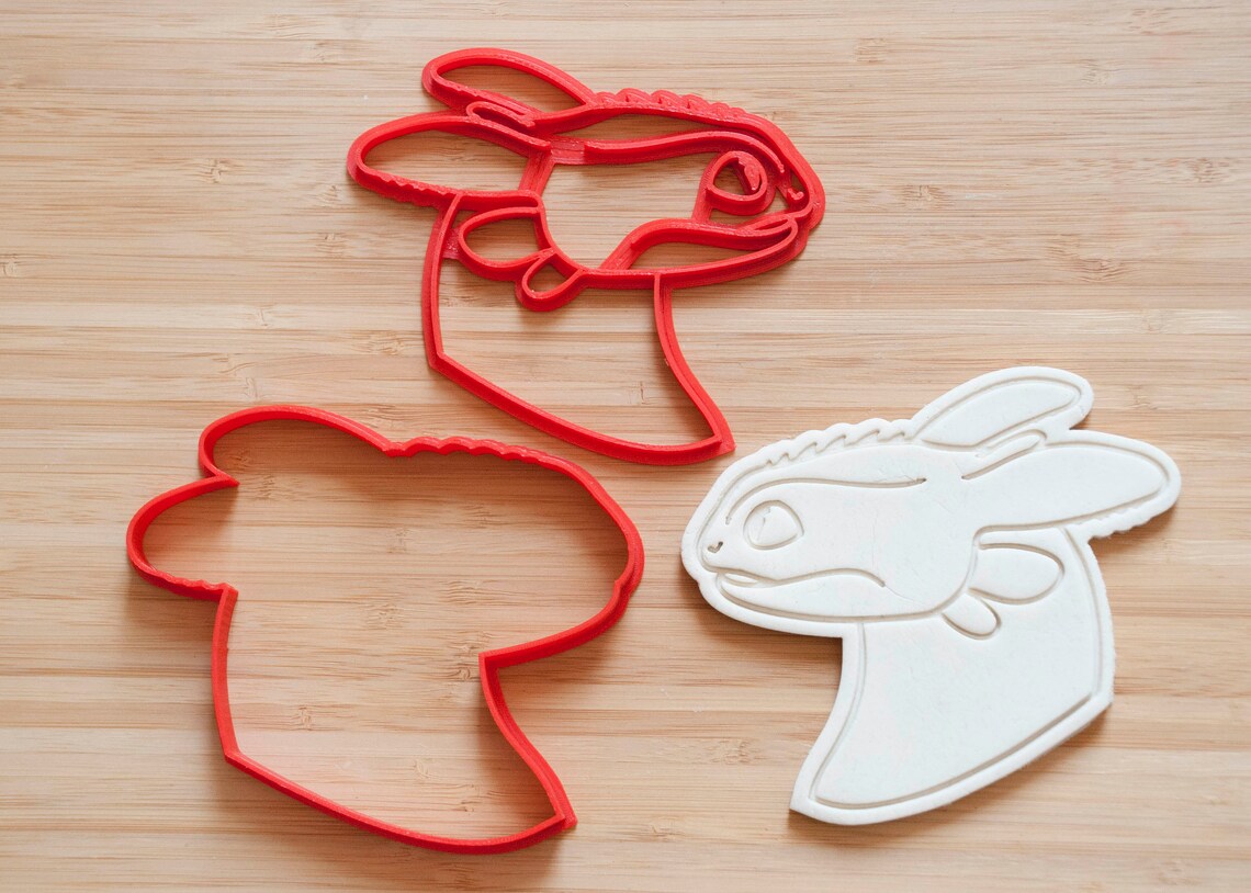 How to Train your Dragon cookie cutter Toothless cookie Etsy