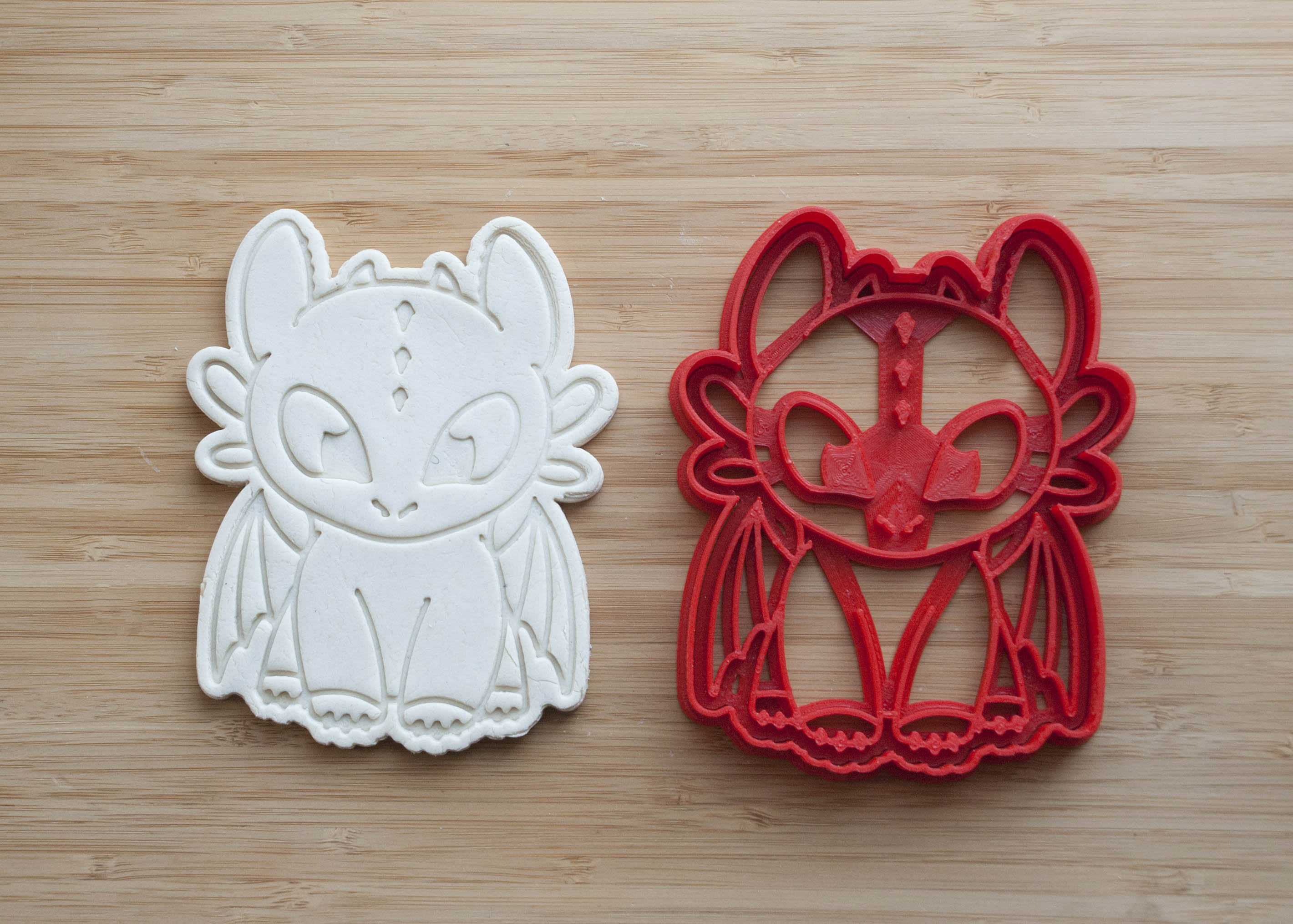 Toothless Cookie Cutter How to Train Your Dragon Cookie Etsy