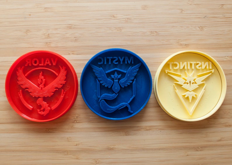 Pokemon go cookie cutters valor mystic instinct