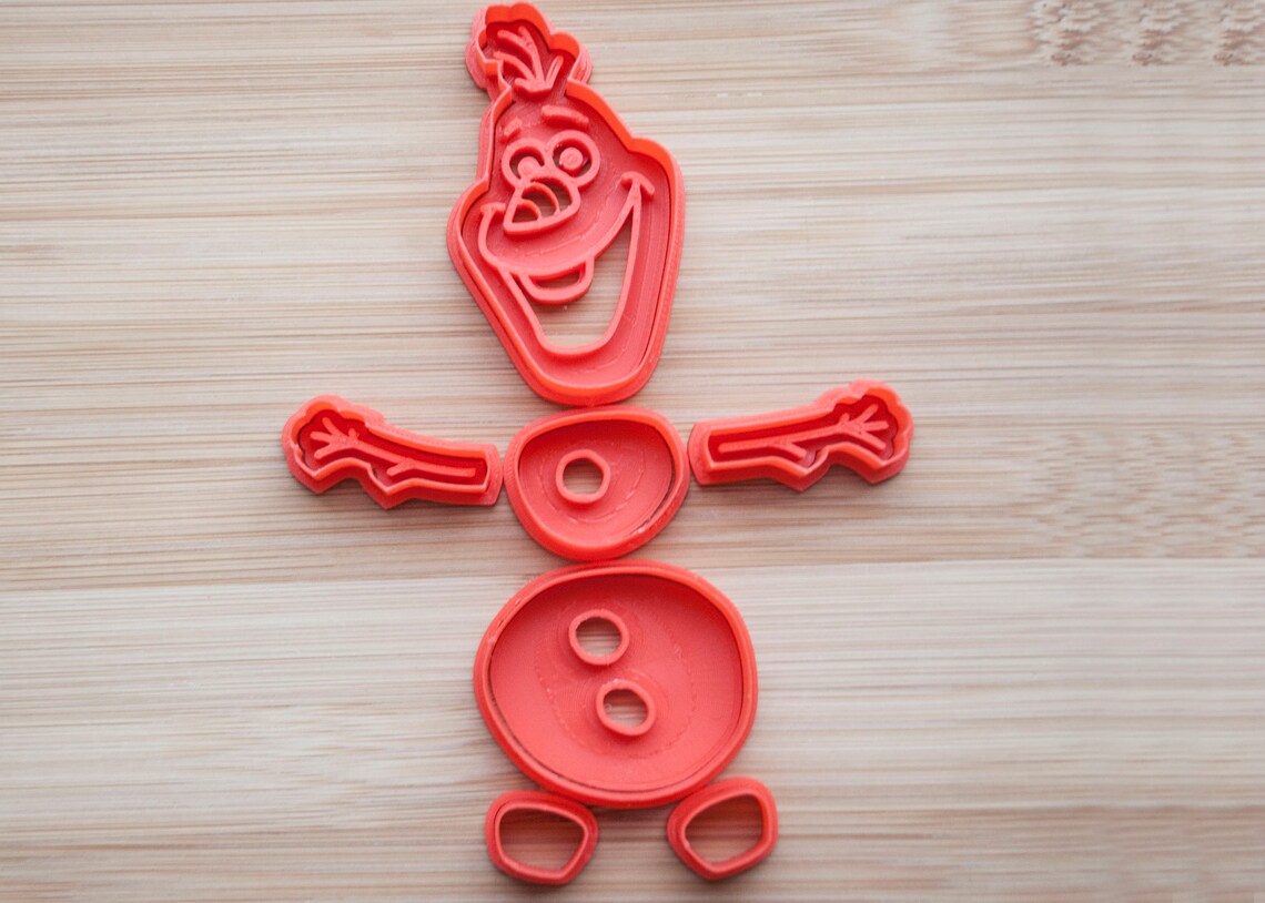 Frozen Cookie Cutters. Olaf Etsy