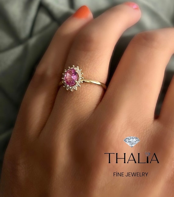 Bijoux saphir rose new arrivals